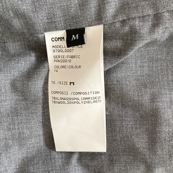 Eleventy Wool Vest, Men’s, Grey, Size M - Picture 7 of 10